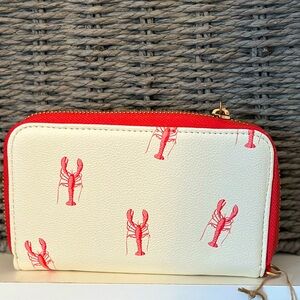 Thirty-One Slim Wallet - Lobsters!